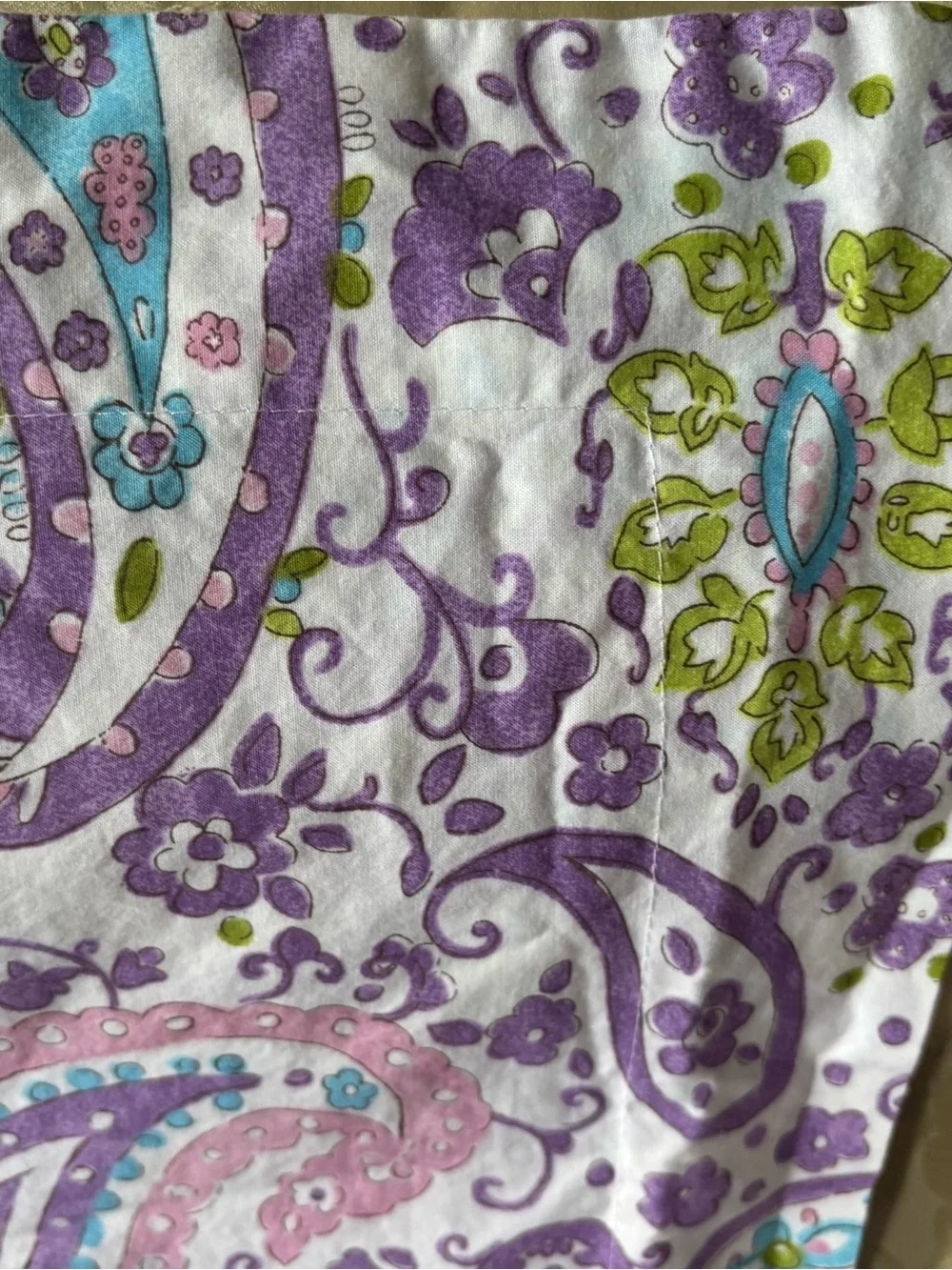 Pottery Barn Kids floral paisley